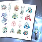 Hatsune Miku nhãn dán phim hoạt hình anime tay tài khoản tài liệu dán hành lý dán máy tính xách tay V nhà xung quanh vocaloid