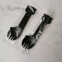 Halglus Spoon Black Independent Packaging 100,
