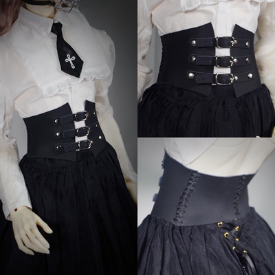 taobao agent [Three bars waist seal] BJD baby uses leather original waist seal formal dressing waist decoration to make three -point uncle ID7