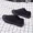 Giày nam tất cả màu đen giày vải cao màu nam sinh viên đôi giày Giày nam phiên bản Hàn Quốc của giày thủy triều giày thể thao