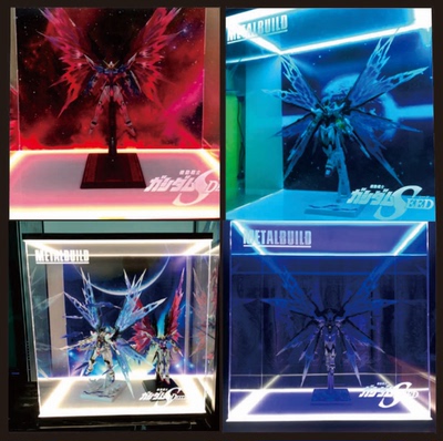 taobao agent [Can't move] MetalBuild MB raid free light wing Gundam special acrylic display box