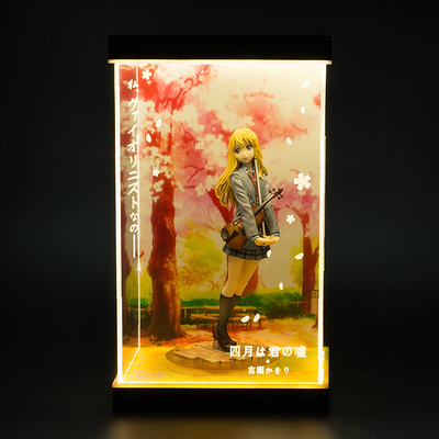 taobao agent 【Move】GSC ANIPLEX April is your lies in Gongyuan Xunxun special acrylic display box