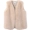 Vest vest lông cừu nữ 2018 mùa đông mới dành cho nữ phiên bản Hàn Quốc của áo len cổ lọ không tay ngắn cổ chữ V