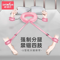 SM Hehuan Props Dancuffs Bundle Neg Splitter с женскими припасами, чтобы флиртовать с женски