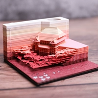 Трехмерная японская брендовая заметка, 3D, популярно в интернете, подарок на день рождения