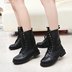 Tomb ghi chú COS Zhang Qiling anh trai bọ cạp màu đen Jin Muyan Nam chim phổ giày boots cosplay Giày ống