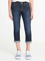 Mùa hè cô gái mỏng mặc bảy điểm jeans độ đàn hồi cao trong các trẻ em lớn đàn hồi eo mềm denim feet quần cha mẹ và con bexinhshop shop