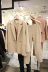 Nhỏ phù hợp với áo khoác nữ Dongdaemun 18 mùa xuân mới Hàn Quốc phiên bản lỏng mỏng phù hợp với chín quần phù hợp với hai mảnh phù hợp với thời trang công sở nữ cao cấp Business Suit