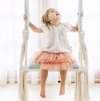Скандинавские качели в помещении для детской комнаты, потолочное украшение, реквизит подходит для фотосессий, скандинавский стиль, популярно в интернете