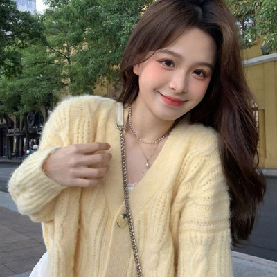 taobao agent Demi-season short sweater, cardigan, casual style