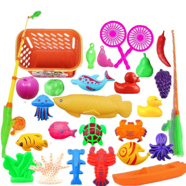 儿童磁性钓鱼玩具 36件套 优惠券折后￥19.9包邮（￥29.9-10）