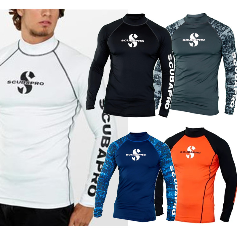 SCUBAPRO Rash Guard Graphite Sunscreen 