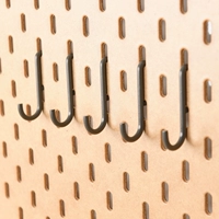 Серый короткий крючок (5 шт. в упаковке)