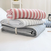 Chăn quilt tùy chỉnh chăn dệt kim cotton mềm vải bông trẻ sơ sinh chăn bìa Mỹ xuống chăn