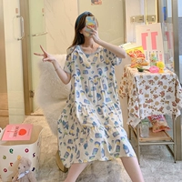 1695 круглая шея светло -голубой камень