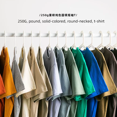 Летняя ретро хлопковая футболка для отдыха, широкая цветовая палитра