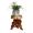 Du Fugen chạm khắc khung gốc khắc cơ sở phòng khách trang trí tự nhiên gỗ rắn gốc cây hoa đứng cơ sở khắc phân - Các món ăn khao khát gốc
