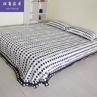 nhược điểm đổi màu được điều trị bằng vải cotton 1.5m1.8 3m bông chăn gối có thể được trang bị đơn giản hiện đại - Khăn trải giường drap giường 1mx2m