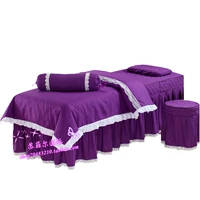 mỹ viện massage bedspread vẻ đẹp dành riêng gia đình bốn có thể được tùy chỉnh đặc biệt cung cấp miễn phí vận chuyển đầu vuông đầu tròn thang - Trang bị tấm ga trai giuong cho spa