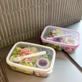 Простая студентка Bento Box Freshed Box Lunch Box можно нагреть или принимать портативную большую пикник для пикника для пикника