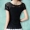 Mùa hè voan áo sơ mi nữ ngắn tay mùa hè 2018 mới của Hàn Quốc phiên bản của lỏng rỗng ren tops nước ngoài áo sơ mi nhỏ thủy triều