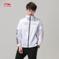 Li Ning của nam giới bóng rổ loạt thể thao áo gió chống nắng quần áo da quần áo 2018 mùa hè phần mỏng AFDN069-1-3-2 áo gió nike