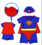 Mới đặc biệt cung cấp trẻ em của superman áo tắm bé spa áo tắm bé trai dính liền kích thước lớn chống uv đồ bơi đồ bơi cho trẻ em