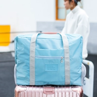 Du lịch công suất lớn túi xách tay có thể đóng mở xe đẩy trường hợp không thấm nước nhẹ túi xách quần áo lưu trữ túi vali nhỏ