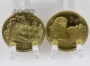 Nhóm di sản văn hóa thế giới 3 Khu vườn Tô Châu Zhoukoudian Trang web kỷ niệm tiền xu để làm tròn Bộ sưu tập tiền xu xu cổ