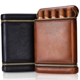 Сигарлуонг яиц сигар набор снежной сосны сигар увлажняет переносную сигарную куртку большую емкость 5 кусочков