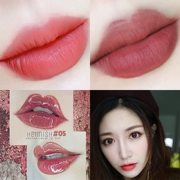 Hàn Quốc Exploding Heimish 05 Dry Rose Bean Paste Matte Lip Glaze Lip Gloss Lip Moisturising Ultra Bền - Son bóng / Liquid Rouge