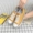 Giày vải cao cấp màu tím nữ 2018 phiên bản mới của Hàn Quốc giày sandals nữ