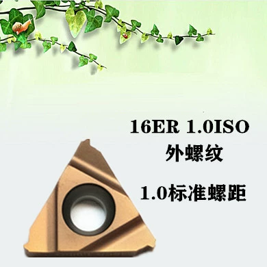 CNC ren ngoài lưỡi dao 16ER AG60/2.0/1.5 đầu dao thép vonfram hạt dao tiện dụng cụ ren dao xoay dao cnc gỗ dao cắt cnc Dao CNC