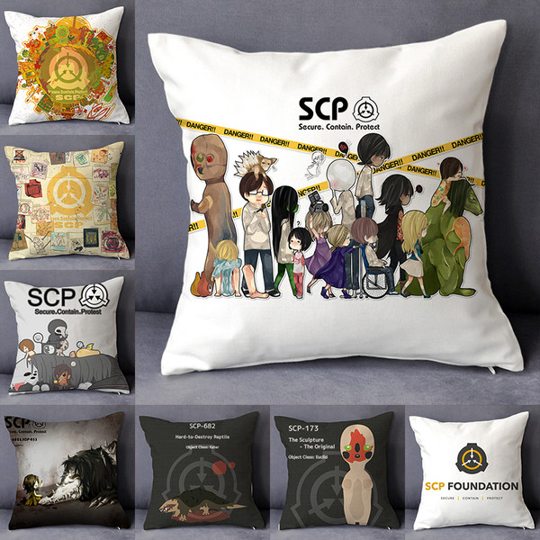 SCP Foundation вторичный Юань 682 контроль Содержать защита 173 периферия diy сделанный на заказ поясничный подушечка подушка головной убор