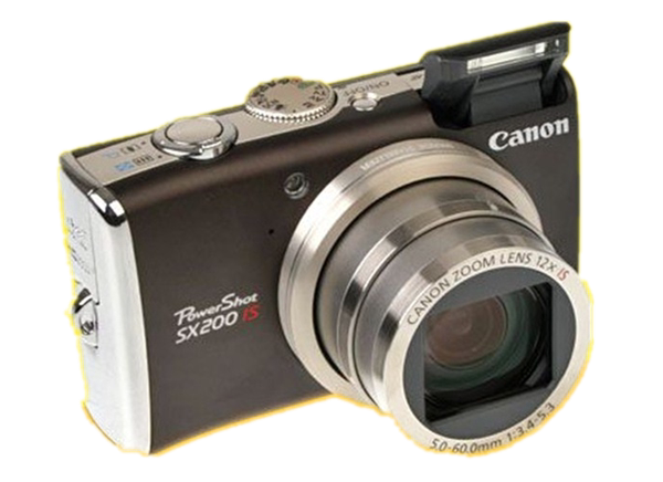 Canon/ канон  PowerShot SX200 IS цифровой камера компактный 1200 все формы подержанный камера ХОРОШО