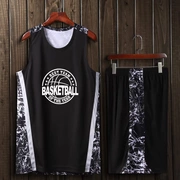 Quần áo bóng rổ phù hợp với nam giới trưởng thành trẻ em bóng rổ đào tạo phù hợp với đội đồng phục tùy chỉnh tiểu học và trung học bóng rổ quần áo