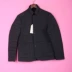 80JCWD721 thương hiệu giảm giá cửa hàng mùa thu và mùa đông nam giản dị áo len dài tay áo khoác cotton mỏng - Bông áo măng tô nam Bông