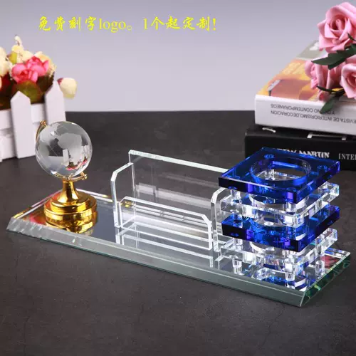 Кристаллическая ручка индивидуальная офисная принадлежности Практическая отправка клиентов печать логотип