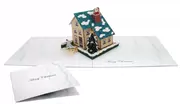 DIY tay lắp ráp ba chiều mô hình giấy thiệp chúc mừng Giáng Sinh handmade thiệp chúc mừng ba chiều 3D giấy origami sản xuất