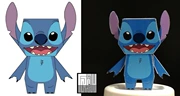 DIY tay lắp ráp ba chiều mô hình giấy Sao Bé Stitch Stitch 3D mô hình giấy origami sản xuất