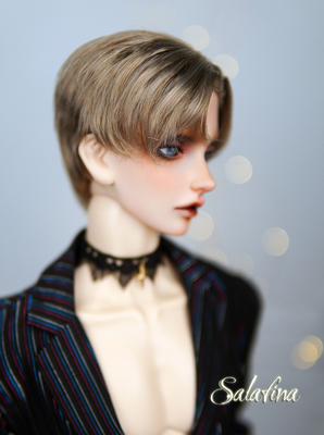 taobao agent [Spot drop] BJD styling wig love bean hair second version large repair light version 3 points small 3 points takuya