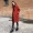 Chống mùa áo khoác nữ phần dài 2018 mới của Hàn Quốc phiên bản của áo len lỏng mỏng Hepburn gió áo len phụ nữ áo dạ dáng dài hàn quốc