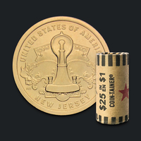 The Fourth Liberal Goddess of Liberty in the United States 1 yuan commemorative currency innovation in the United States/New Jersey P version 2019