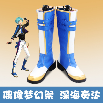 taobao agent E6408 Idol Fantasy Festival Meteor Team Shenhai Play COSPLAY shoes to customize