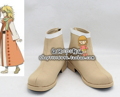 taobao agent Number A4815 Princess Morning Dawn Yona Huanglong COS Shoes COSPLAY shoes