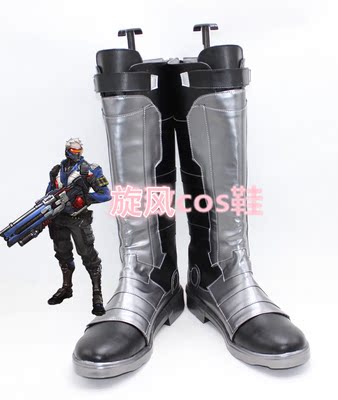 taobao agent No. B8975 Overwatch COS Pioneer No. 76 soldier cosplay women's shoes anime cos shoes to map customization