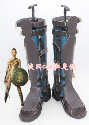 taobao agent C6613 Wonder Woman Paradise Island Diana cos shoes to map custom cosplay shoes