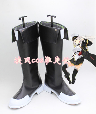 taobao agent C7927/C7938 Blue route Enterprise Aircraft Carrier Anime Cosplay Shoes