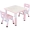 Bộ bàn ghế trẻ em mẫu giáo viết trò chơi ăn tranh có thể nâng bé học bàn gỗ - Phòng trẻ em / Bàn ghế