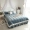 Mùa đông ấm áp dày giường nhung phong cách váy bedspread denim Hàn Quốc pha lê sang trọng ngắn quilt 1,8 m - Bộ đồ giường bốn mảnh